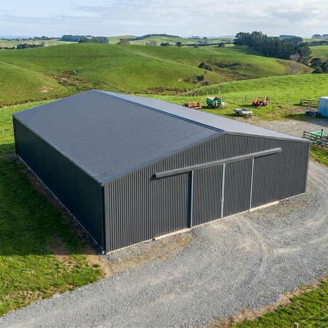 metal barn Michigan - steel agricultural building